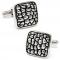 Antiqued Metal Mosaic Cufflinks.jpg